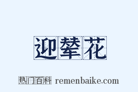 迎辇花是什么意思的图片